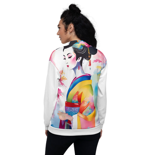 Geisha Girl - Womens Bomber Jacket