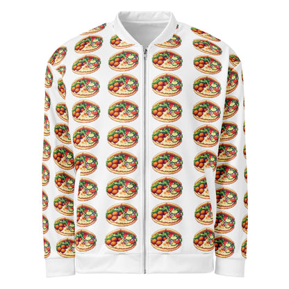 Bomber Jacket | Falafel Party 16 Bit All Over