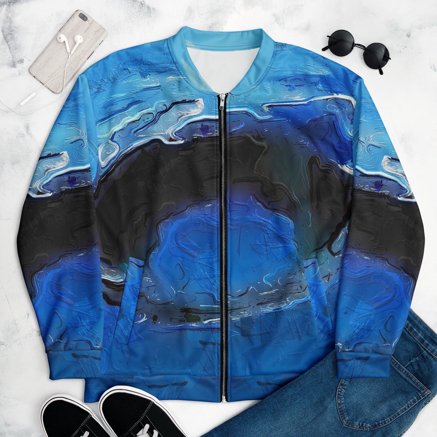 A Drop In The Ocean - Unisex Bomber Jacket