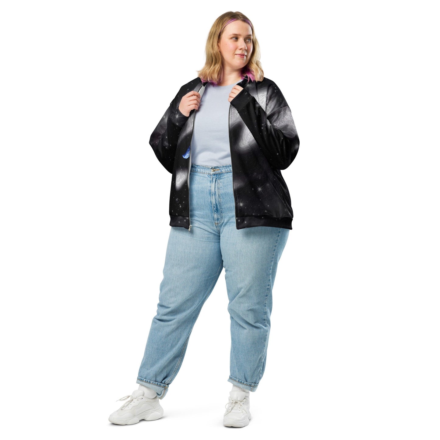In The Quiet of Your Mind - Womens Bomber Jacket