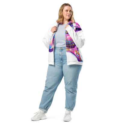Hippie Guitar - Womens Bomber Jacket - iSAW Company