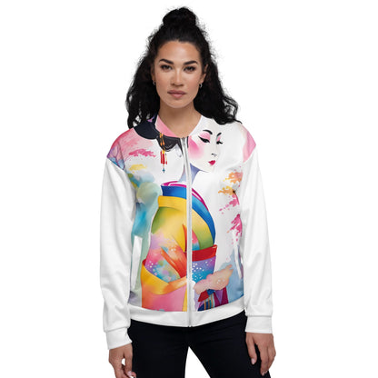 Geisha Girl - Womens Bomber Jacket