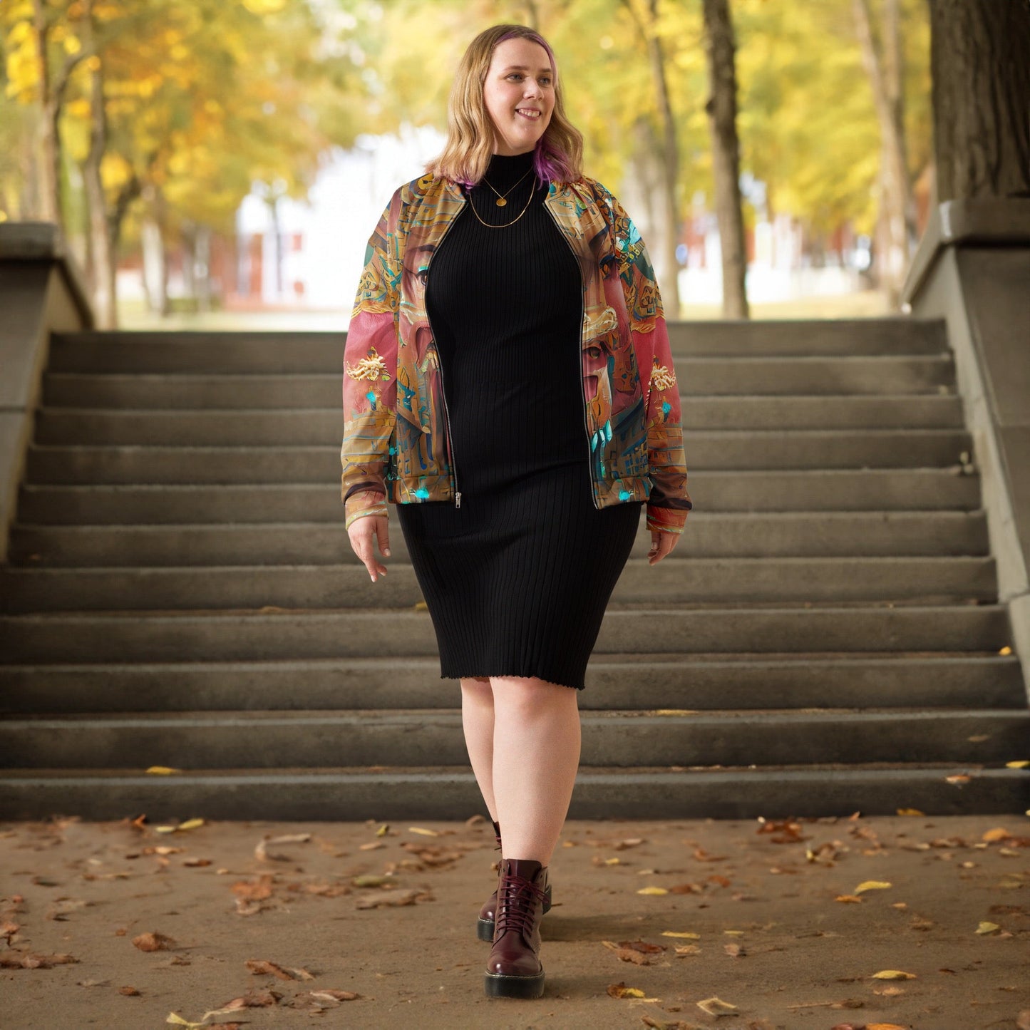 Huángdì - Womens Bomber Jacket - iSAW Company