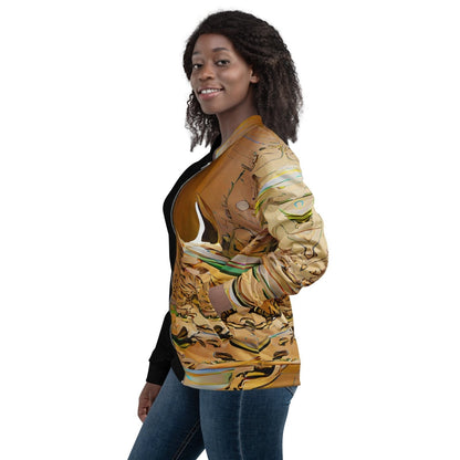 Half Black Half Gāolàng - Unisex Bomber Jacket