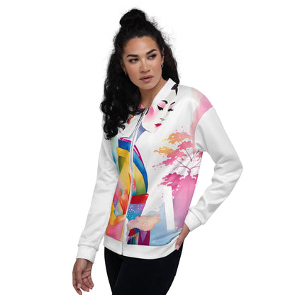 Geisha Girl - Womens Bomber Jacket