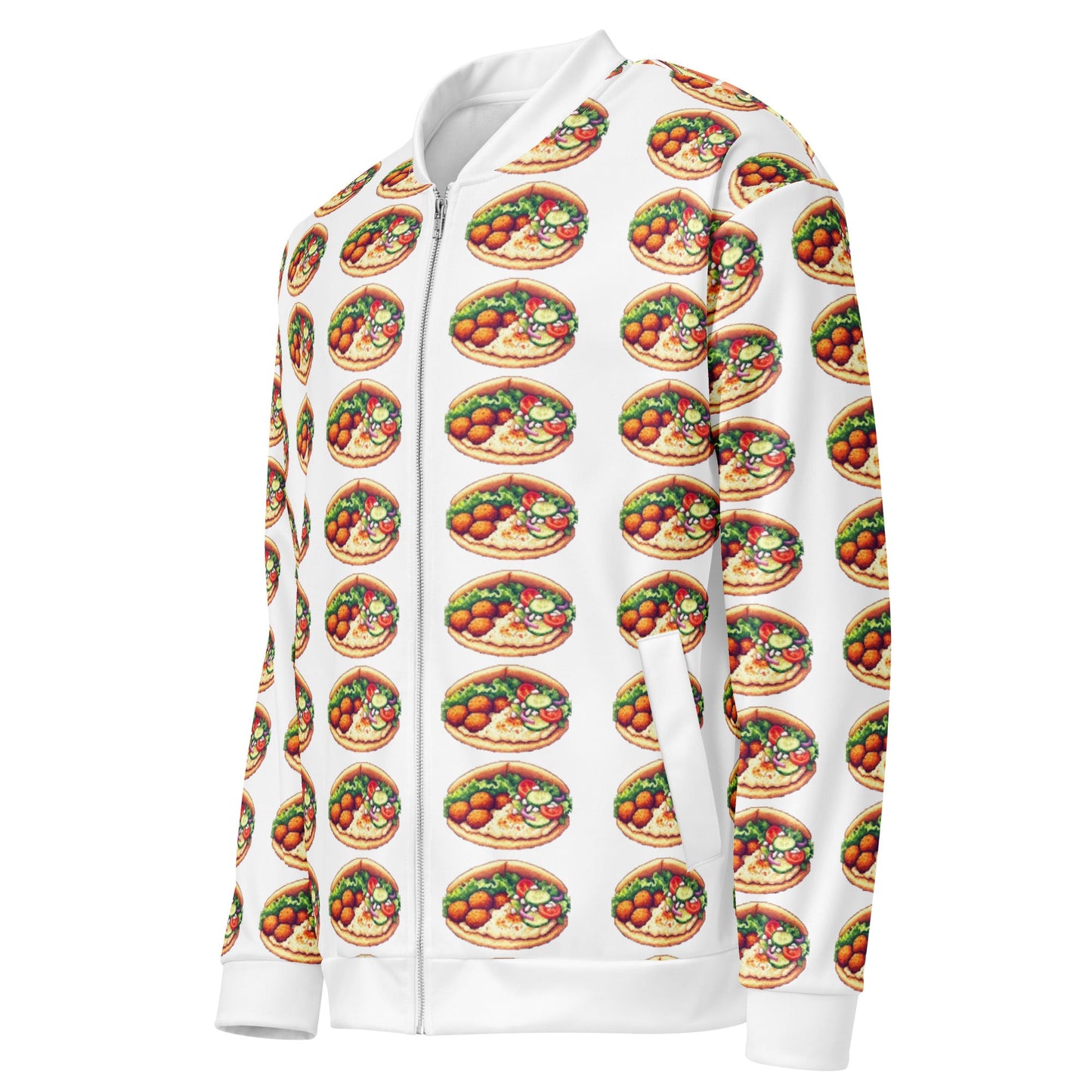 Bomber Jacket | Falafel Party 16 Bit All Over