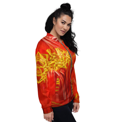 Qízhì - Unisex Bomber Jacket - iSAW Company