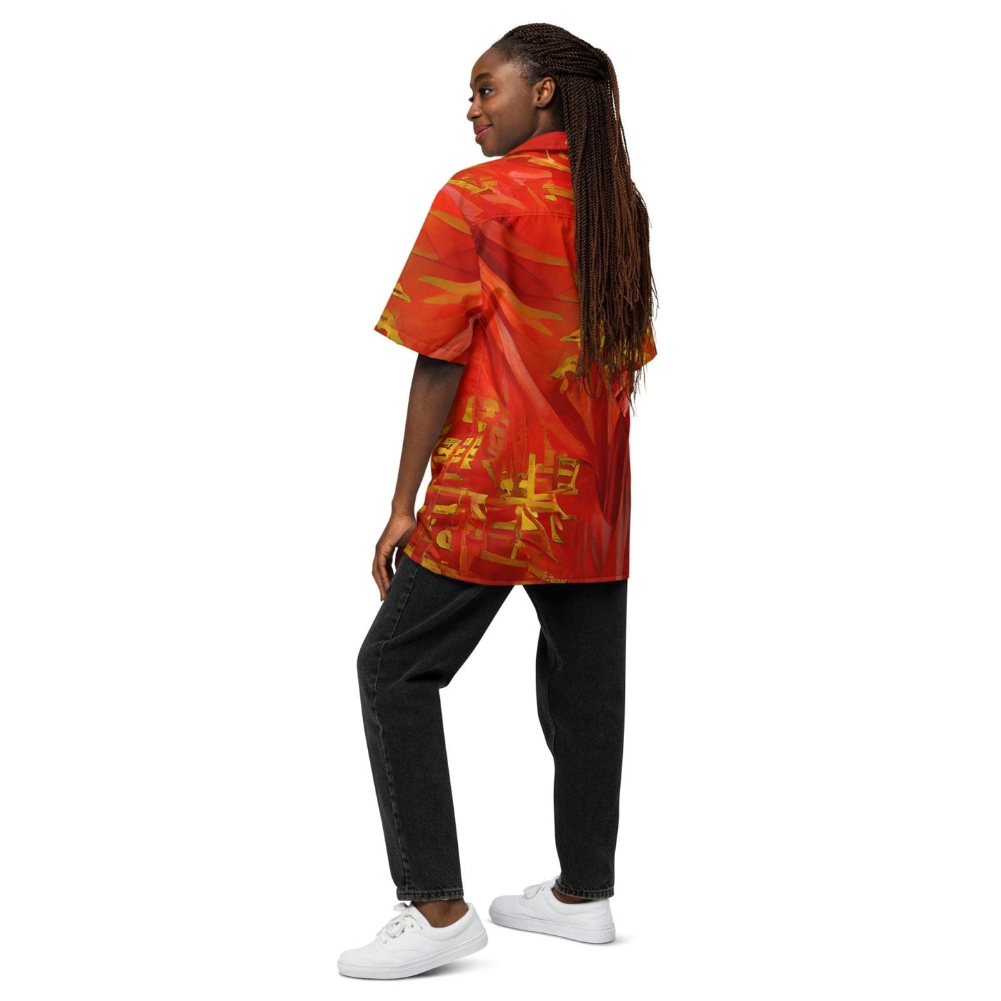 Qízhì - Unisex Button Shirt - iSAW Company