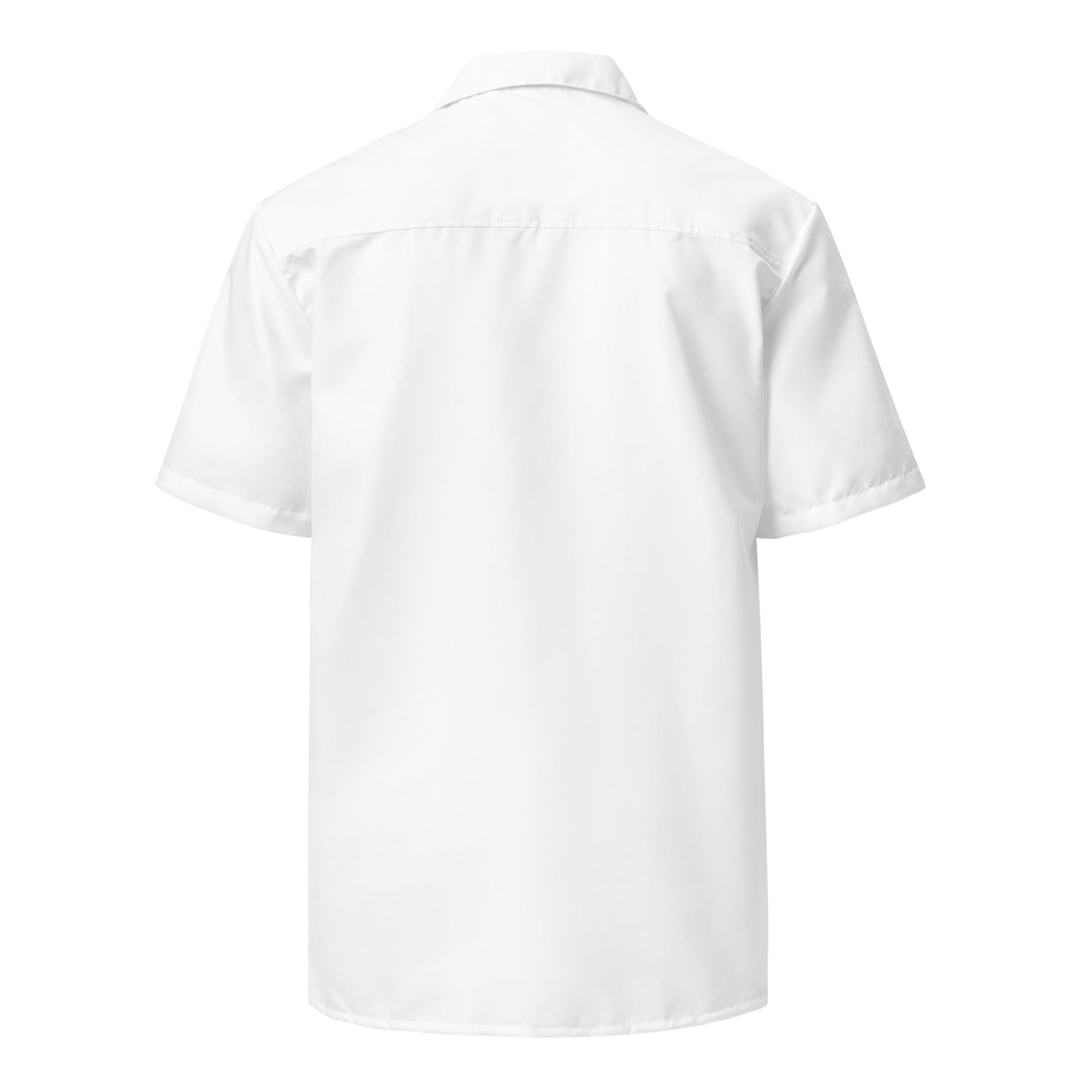 iSAW White Unisex Button Shirt