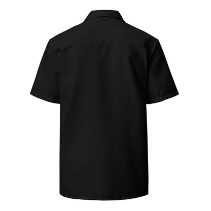 iSAW Black Unisex Button Shirt