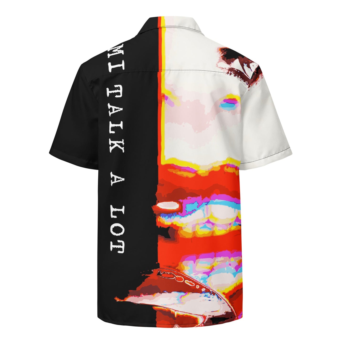 Miss Talk A Lot - Womens Button Shirt