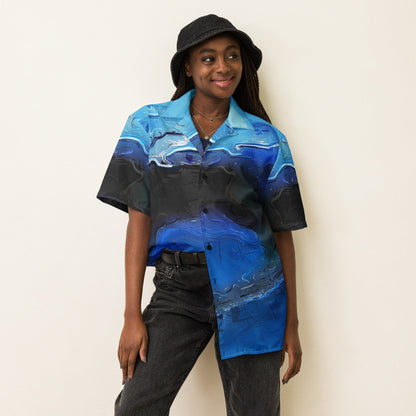A Drop In The Ocean - Unisex Button Shirt