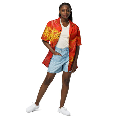Qízhì - Unisex Button Shirt - iSAW Company