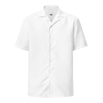 iSAW White Unisex Button Shirt