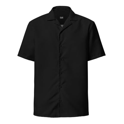 iSAW Black Unisex Button Shirt
