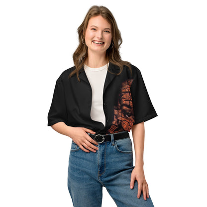 Bored Stiff - Womens Button Shirt