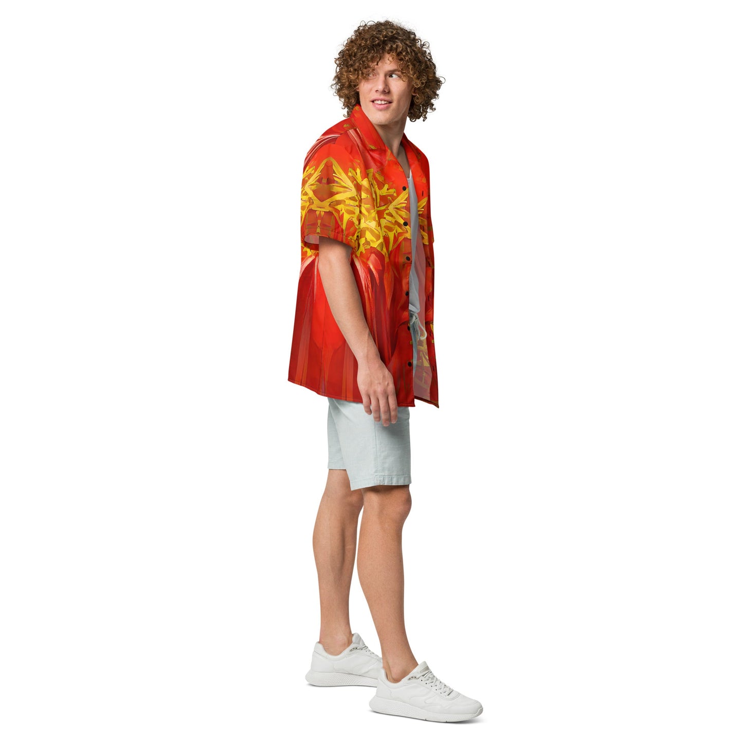 Qízhì - Unisex Button Shirt - iSAW Company