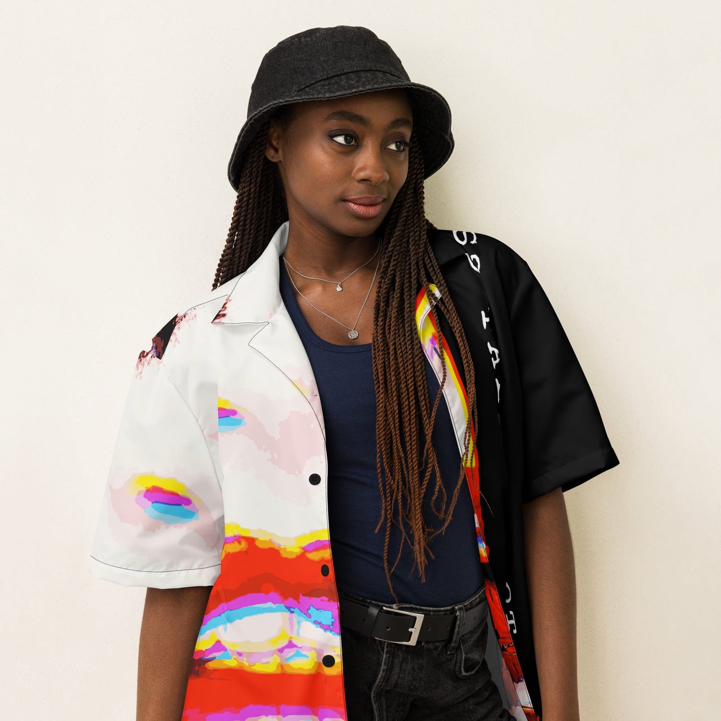 Miss Talk A Lot - Womens Button Shirt