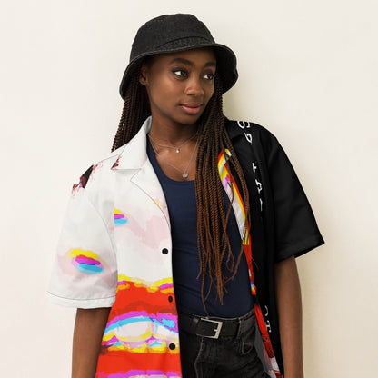 Miss Talk A Lot - Womens Button Shirt