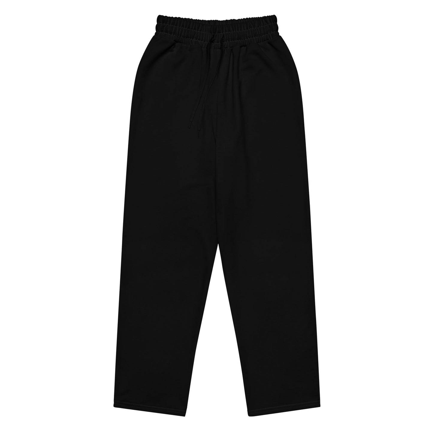 iSAW Unisex Black Wide-Leg Joggers