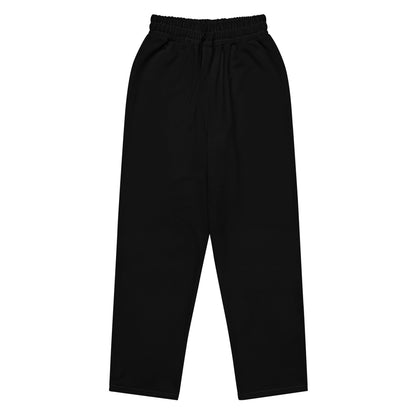 iSAW Unisex Black Wide-Leg Joggers