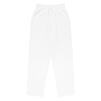 iSAW Unisex White Wide-Leg Joggers