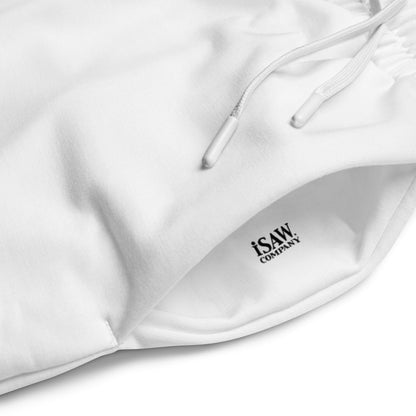 iSAW Unisex White Wide-Leg Joggers