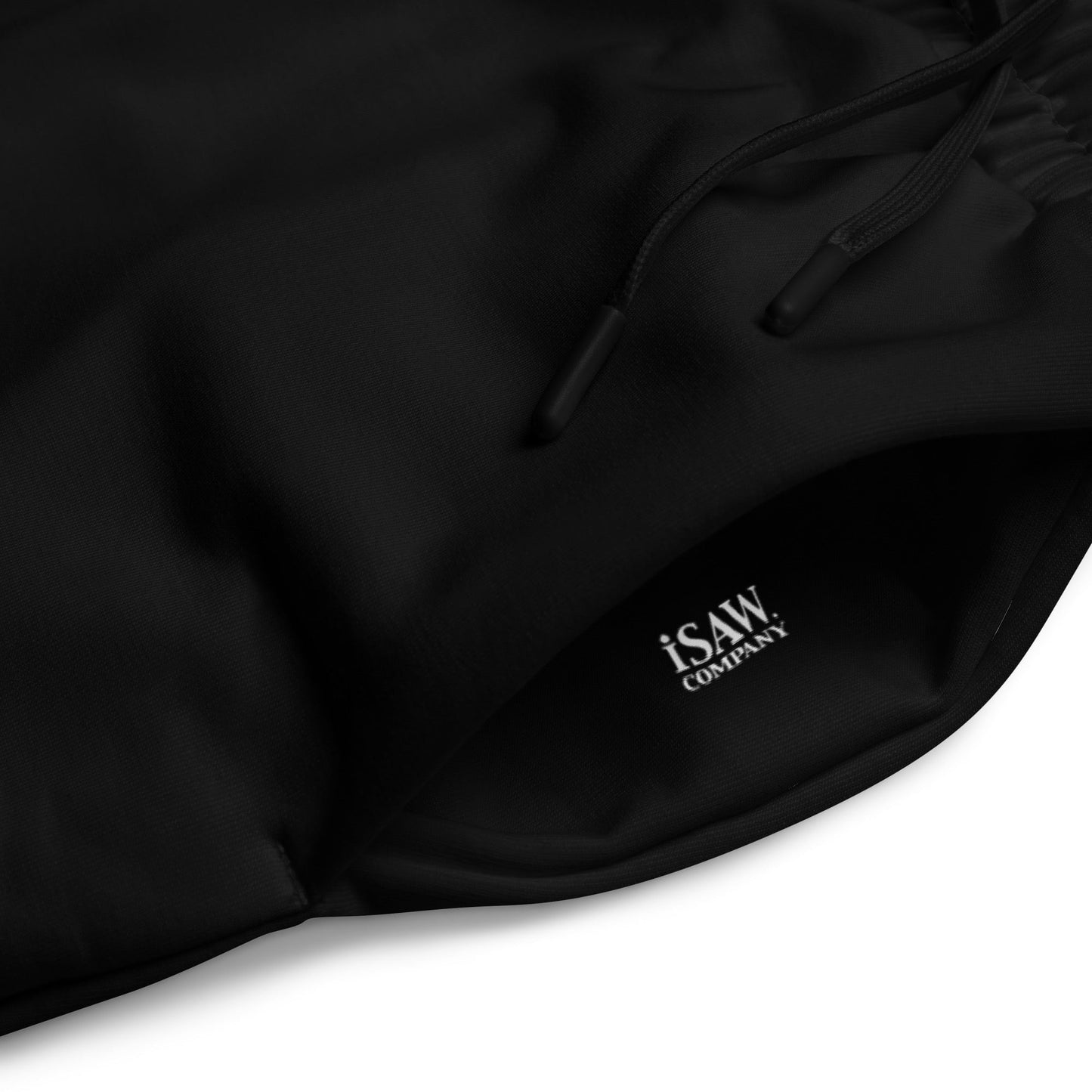 iSAW Unisex Black Wide-Leg Joggers