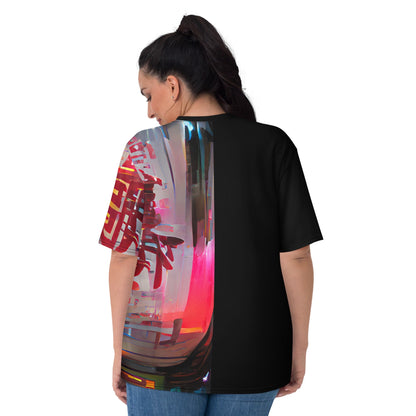 Half Black Half Báijiǔ - Womens T-Shirt