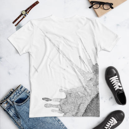 Watercolour Grey Splash - Womens T-Shirt
