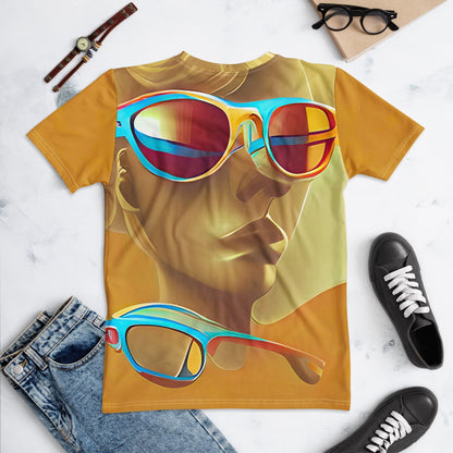 Retro Cool Orange - Womens T-Shirt