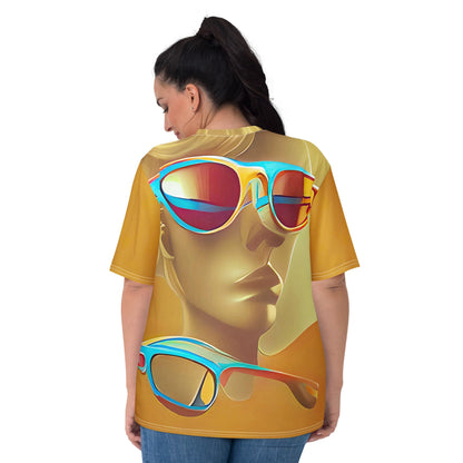 Retro Cool Orange - Womens T-Shirt