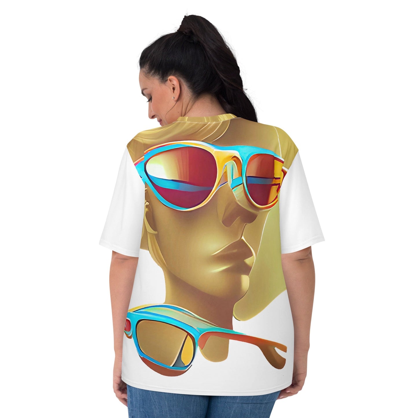 Retro Cool White - Womens T-Shirt
