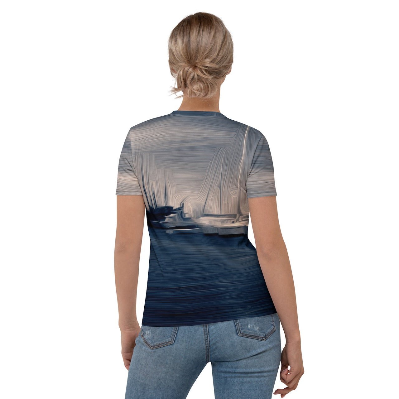 The Sleeping Yachts (at Sunrise) - Womens T-Shirt
