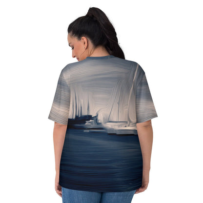 The Sleeping Yachts (at Sunrise) - Womens T-Shirt