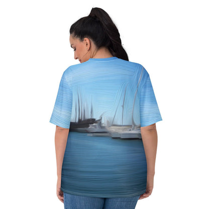 The Sleeping Yachts (at Morning) - Womens T-Shirt