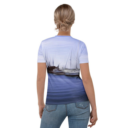 The Sleeping Yachts (at Afternoon) - Womens T-Shirt