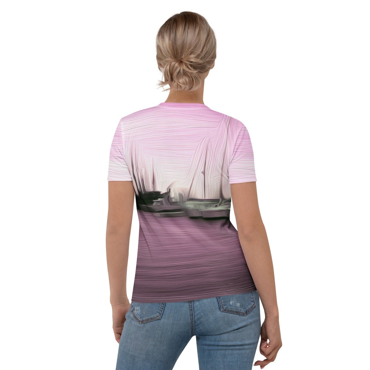 The Sleeping Yachts (at Evening) - Womens T-Shirt