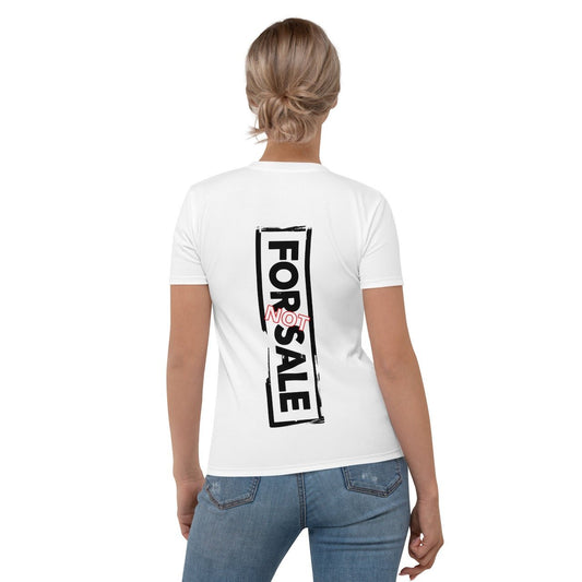 Not For Sale Black Stamp - Womens T-Shirt