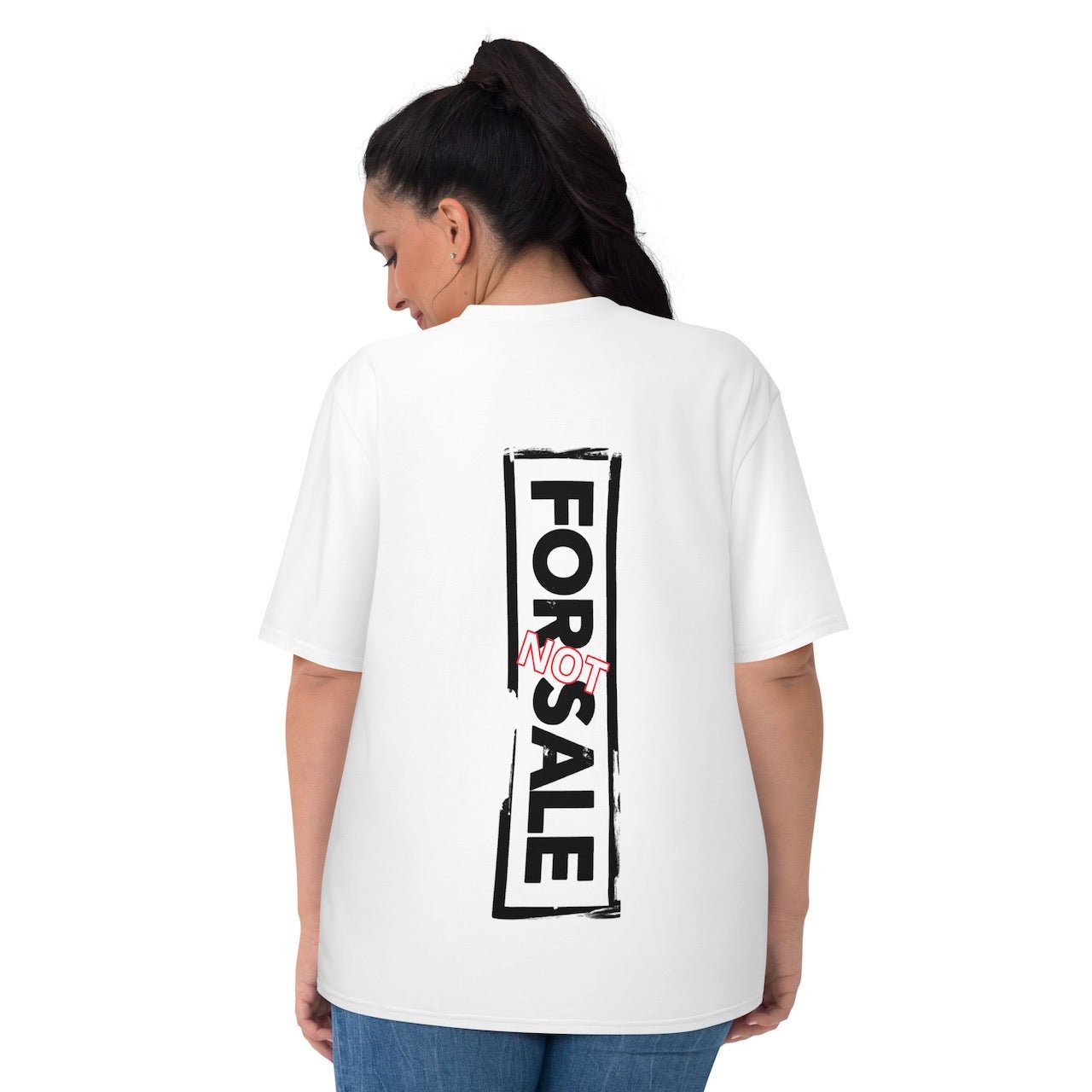 Not For Sale Black Stamp - Womens T-Shirt