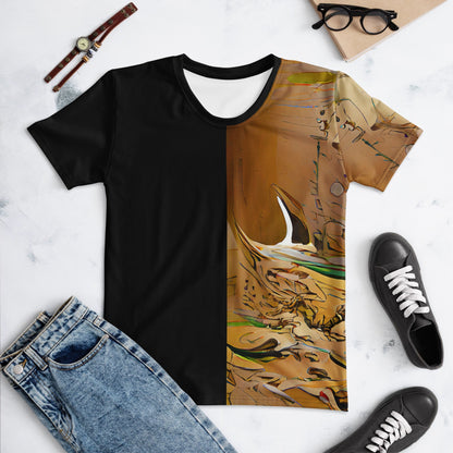 Half Black Half Gāolàng - Womens T-Shirt