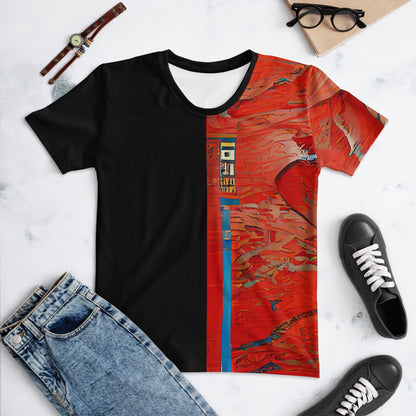 Half Black Half Hónghǎi - Womens T-Shirt