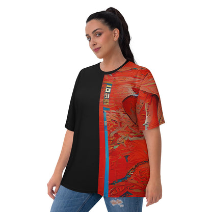 Half Black Half Hónghǎi - Womens T-Shirt