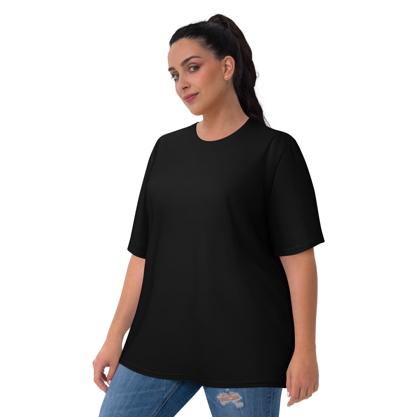 iSAW Womens Black T-Shirt - iSAW Company