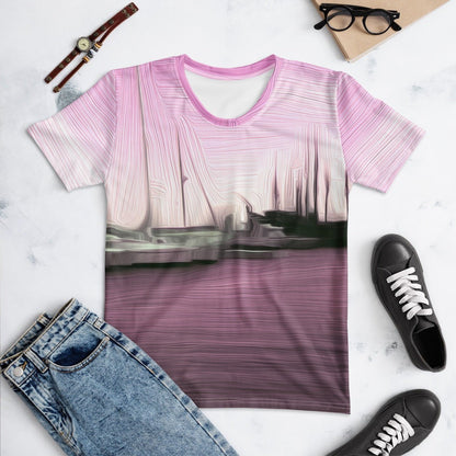 The Sleeping Yachts (at Evening) - Womens T-Shirt