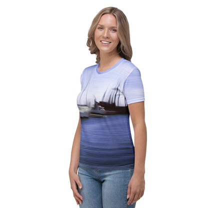 The Sleeping Yachts (at Afternoon) - Womens T-Shirt