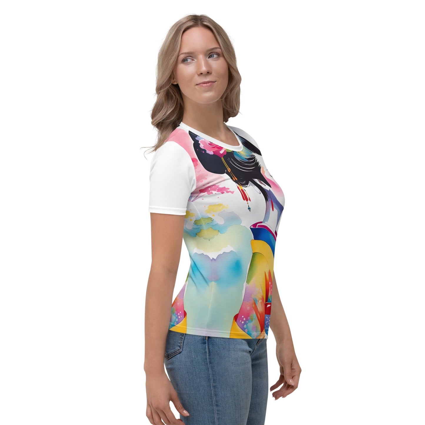 Geisha Girl - Womens T-Shirt - iSAW Company
