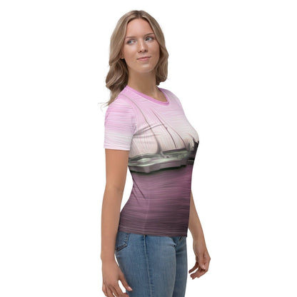 The Sleeping Yachts (at Evening) - Womens T-Shirt