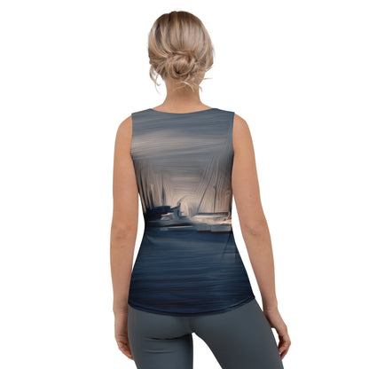 The Sleeping Yachts (at Sunrise) - Womens Tank Top