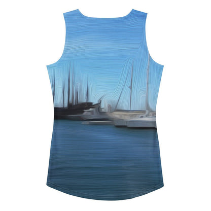 The Sleeping Yachts (at Morning) - Womens Tank Top